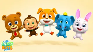 Loco Nuts خمسة أطفال صغار 👶🍼 | أغاني أطفال عربية | أناشيد الحضانة للأطفال