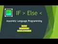jb ja jmp cmp Instruction Assembly Language Programming Part 8