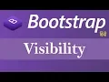 Visibility in Bootstrap Hindi