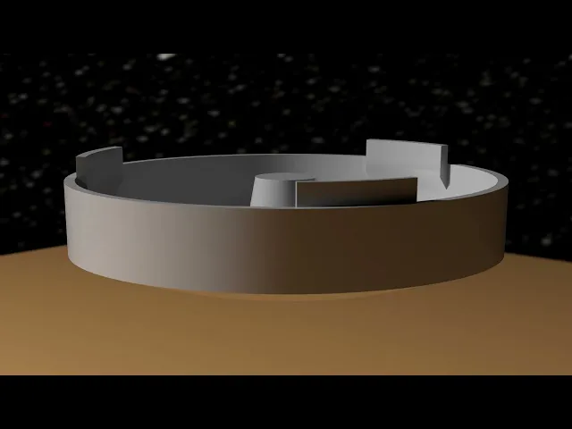 K-7 SPACE STATION PART 07 DOCKING PORT LOWER video thumbnail