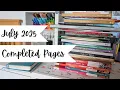 July 2025 Completed Pages