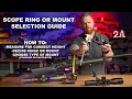 Scope Ring or Mount Selection Guide - How To Measure Scope Ring Height