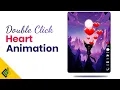 Double Click To Like Image Using JavaScript Heart Animation