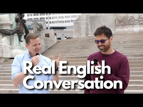 Learn Real-Life English: A Real Conversation Between Two English YouTubers