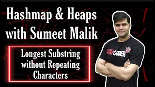 Longest Substring without Repeating Characters Leetcode Medium Hashmap Interview Questions