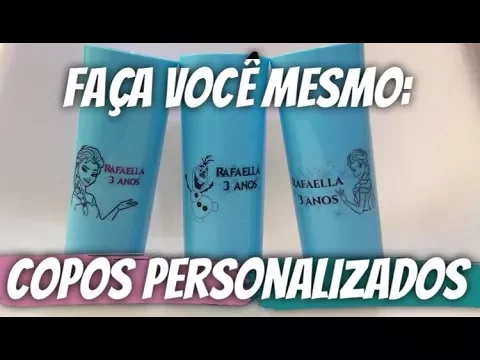 Download MP3 Preparativos RafaellaFaz3: copo personalizado | Lembrancinha Frozen | Festa na escola