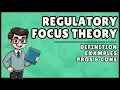 What is Regulatory Focus Theory Easiest Explanation
