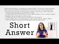Short Answer for AP Physics Explained