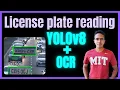YOLO OCR for License Plate Recognition Computer Vision Hands-on Project