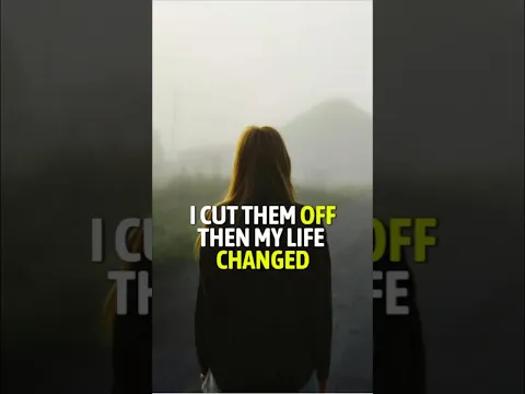 "How to Cut Off Toxic People (Without Guilt)" 💔 #ToxicPeople  #SelfCare #motivation