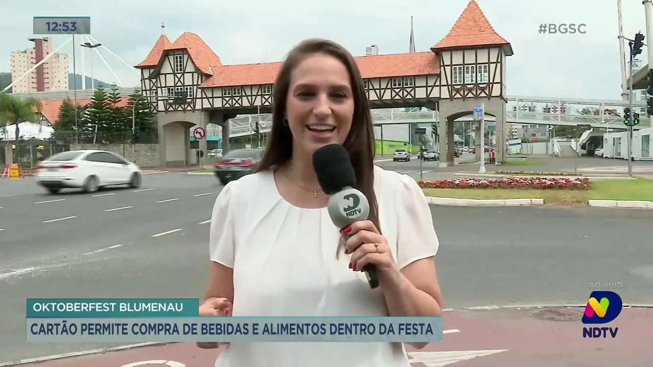 Oktoberfest Blumenau: cartão permite compra de bebidas e alimentos dentro da festa