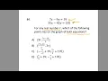 SAT Practice Question For Any Real Number R Which of the Following Points Lies on the Graph