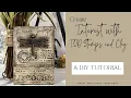 Stamping Into Clay to Create Memory Tiles a DIY Tutorial
