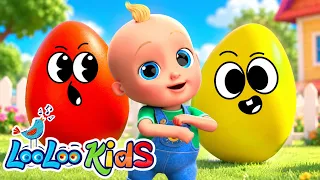 A Ram Sam Sam + Johny Johny Yes Papa - Learn Colors + Baby Shark and SURPRISE EGGS - Kids Songs