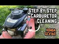 Carburetor Removal Cleaning Install Honda GCV160 - Husqvarna HU 700F