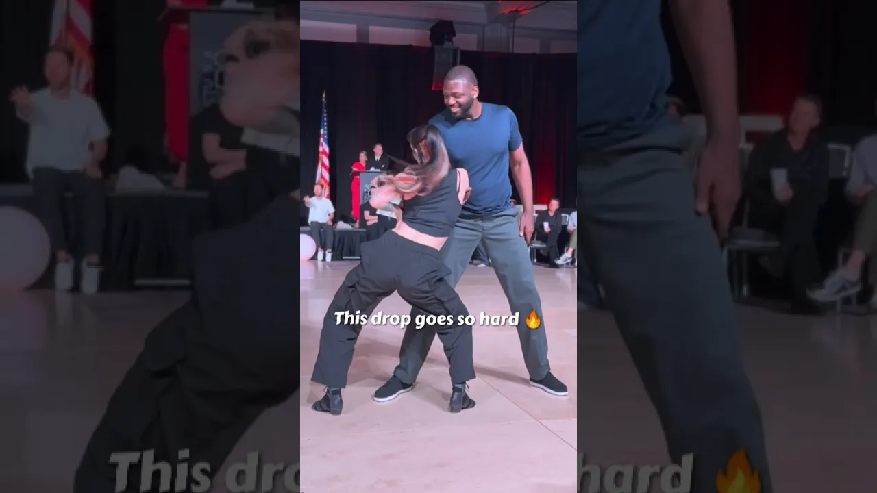 The drop 🔥🔥🔥#improv #westcoastswing