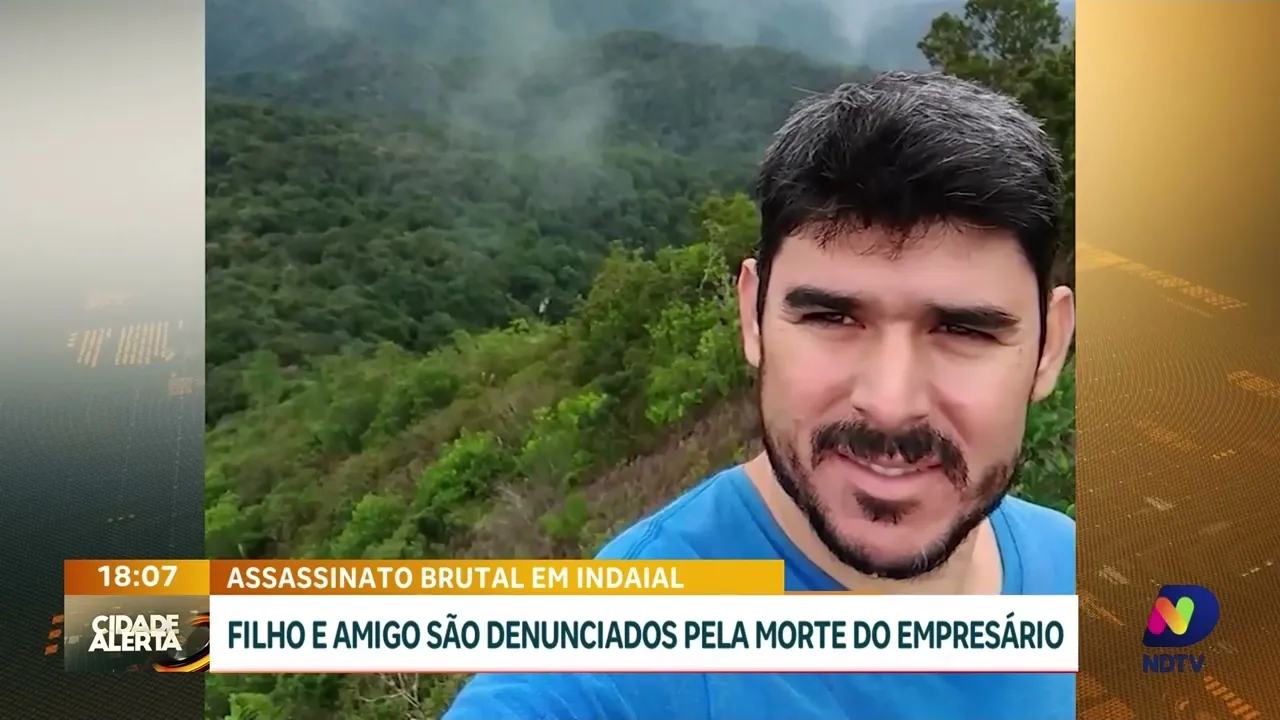 Ministério Público denuncia filho e amigo pela morte de empresário em Indaial