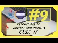 9 ELSE IF ANIDADOS JAVA APRENDE las ANIDACIONES ELSE IF alcanza una LOGICA mas PROFESIONAL