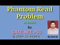 Phantom read problem in dbms Hindi