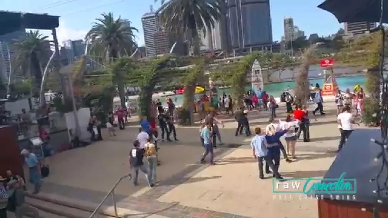Brisbane Australia - WCS International Flashmob 2015