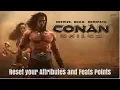 Conan Exiles How to reset your Attributes and Feats Point