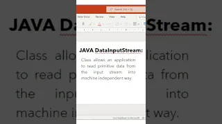 Use of DataInputStream and System in in Java