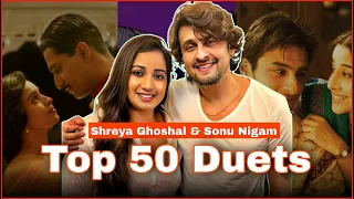 top 50 duet songs sonu nigam x shreya ghoshal the duos 1 muzix