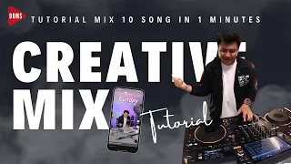 Download CARA MIXING DJ 10 LAGU DALAM 1 MENIT | DOMS DJ TUTORIAL MP3