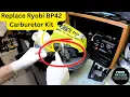 Ryobi BP42 leaf blower carb and fuel line replacement Kit