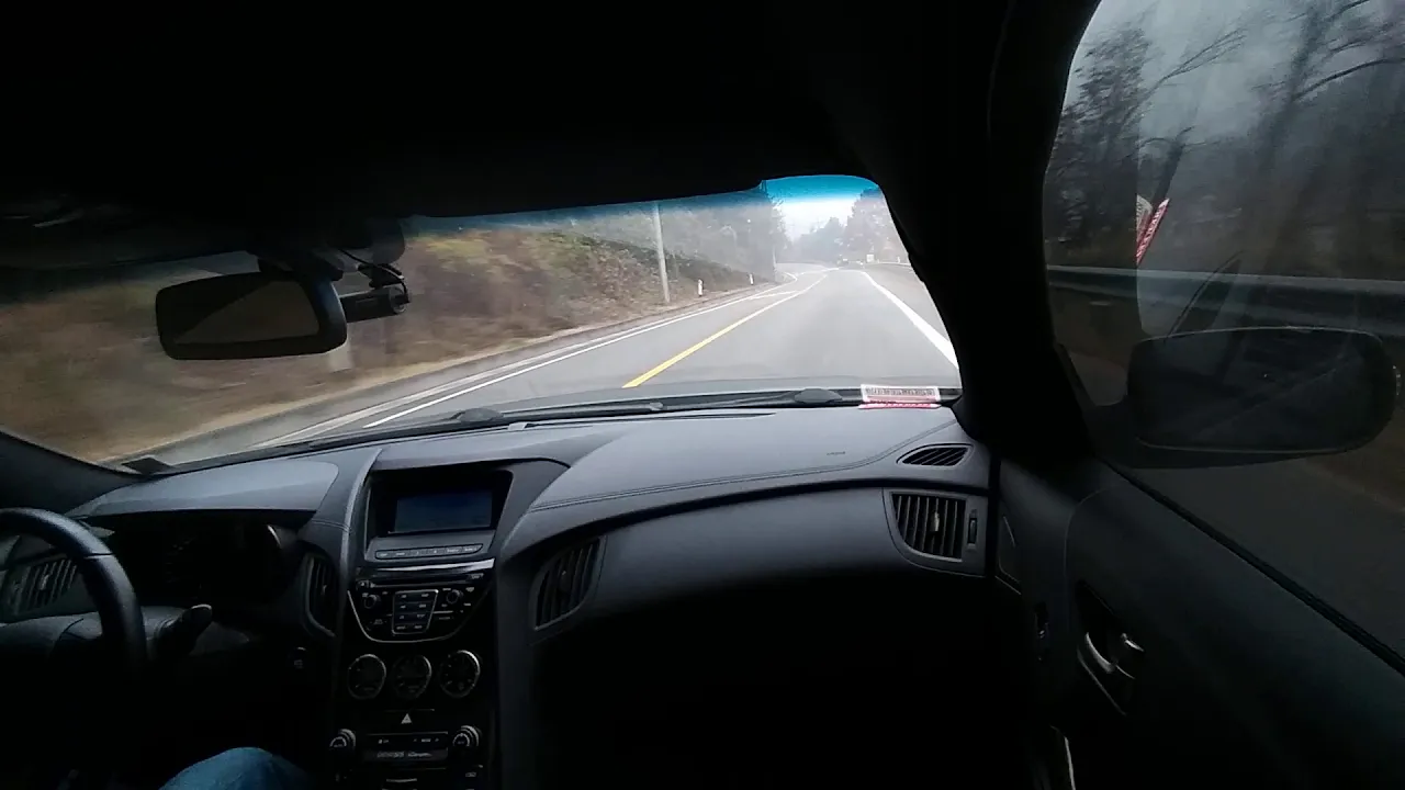 Genesis coupe 느랏재 touge downhill & hillclimb onboard サムネイル