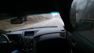 Genesis coupe 느랏재 touge downhill & hillclimb onboard 썸네일