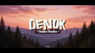 denok nadine arindita lirik slowed reverb bungahku tembus tekan kayangan