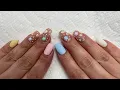 AOKITEC Polygel kit Born Pretty Gel Polish Step By Step Tutorial Easy Spring Nail Art