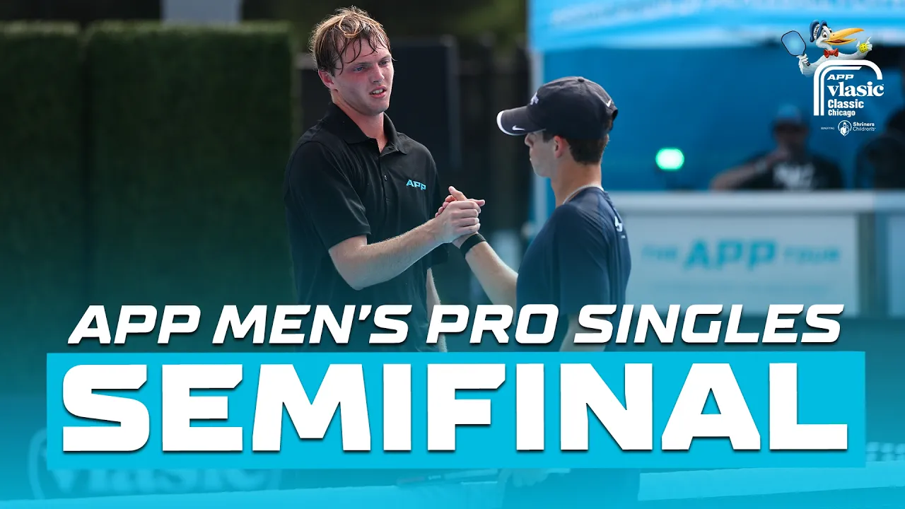 #1 APP Men's Singles Player Battles Young Star | Ronan Camron vs. Jayden Broderick