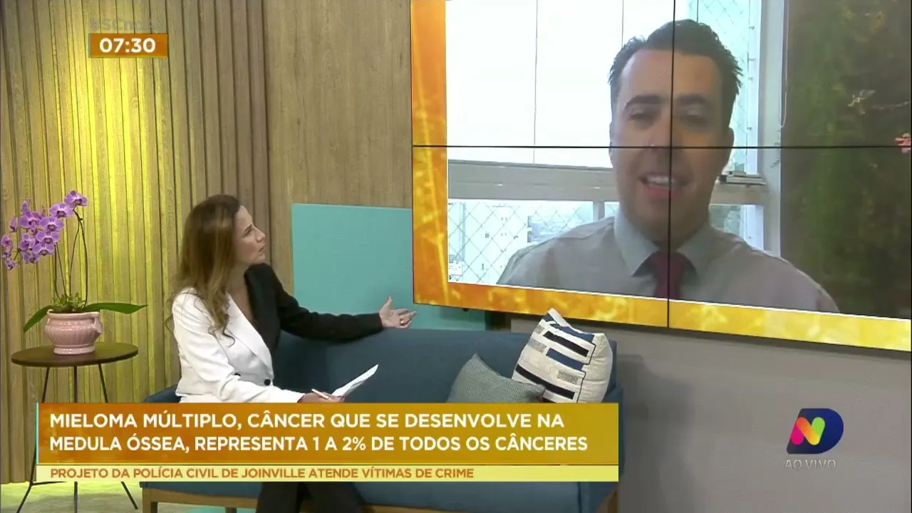 Médico hematologista Fabio Benedetti, fala sobre mieloma múltiplo