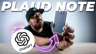 ChatGPT in your HAND: Plaud Note - The voice recorder with AI (Unboxing and Review)