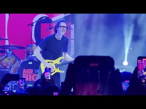 Download MP3 Mr. Big Live in Manila. Paul Gilbert Amazing Guitar Solo. (Nothing But Love)