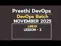 DAY 6 DEVOPS BATCH NOVEMBER 2025 LINUX - 2