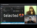 Selected as Frontend Intern HTML CSS and JavaScript ProCodrr Mock Interviews