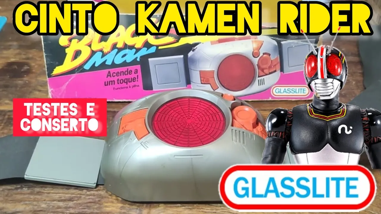 CINTO BLACK KAMEN RIDER GLASSLITE !!
