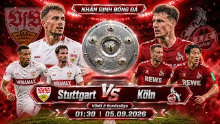 soi kèo bóng đá hôm nay | VfB Stuttgart vs FC Köln - Bundesliga - 20h30,05/09/2026