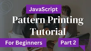 Right-Angled Triangle Pattern Using a Single Loop in JavaScript Simple Logic Explained