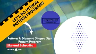 How To Create Diamond Shaped Star Pattern Program Python Program