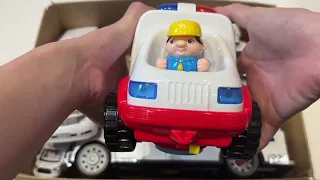 【爆走🚑】救急車ミニカー坂道チャレンジ！ピポピポ全開♪Ambulance downhill siren emergency test!
