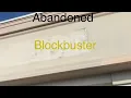 Abandoned Store Planville CT Amazing Blockbuster label scar