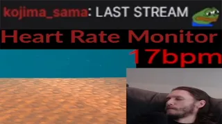 jerma almost DIES on stream again heart rate monitor bit