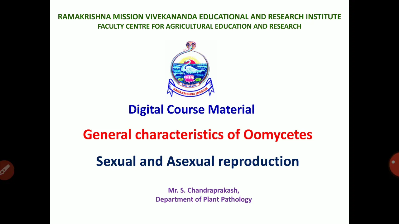 Lecture 15 - General Characters of Oomycetes - PAT 201