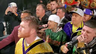 canelo entra al ring acompa ado de santa fe klan canelo teamcanelo caneloalvarez santafeklan