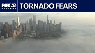 Chicagoland tornado threat Severe weather expected timeline