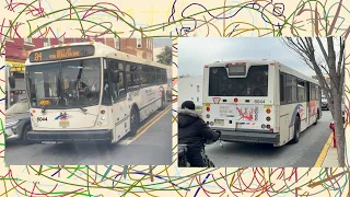 NJ Transit 84 NORTH BERGEN 91ST STREET VIA YORK AVENUES NABI 416 15